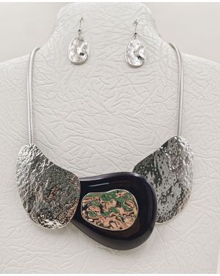 YNE5147S BK NECKALACE SET