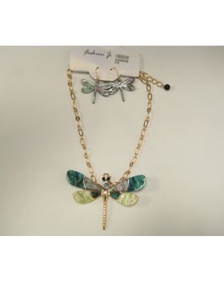 YNE5172 GN NECKLACE SET