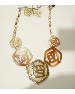 YNE5184 BN NECKLACE SET