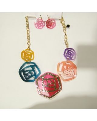 YNE5184 MT NECKLACE SET