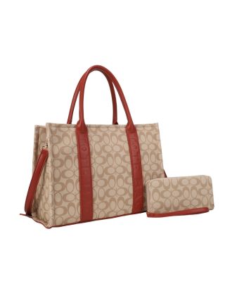 ZW-31563 BR/TP MONOGLAM 2PC SETS